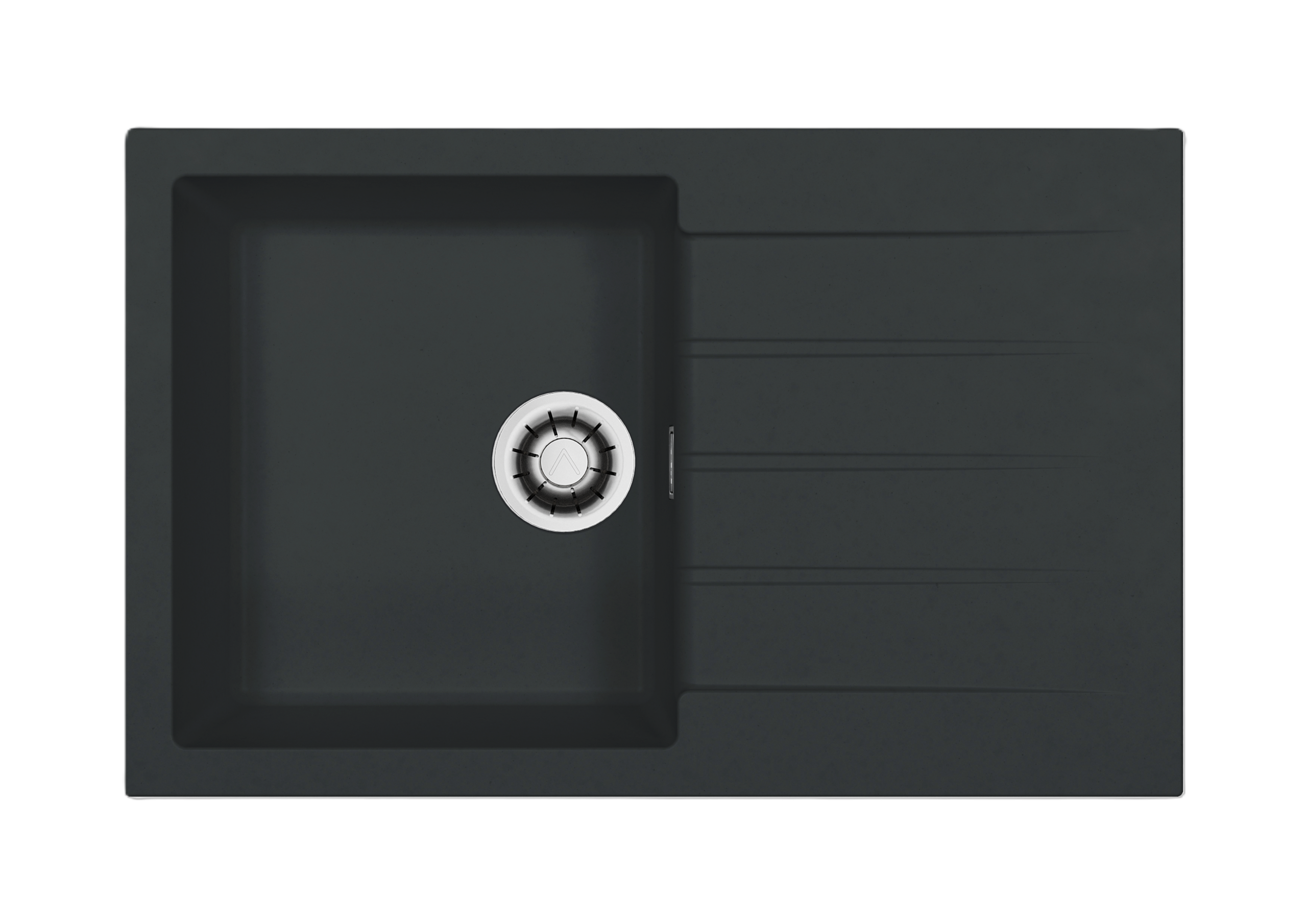 CADIT 20 sa sifonom DEEP BLACK A90