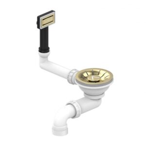 Grlo sifona gold  mat sa kockastim pretokom